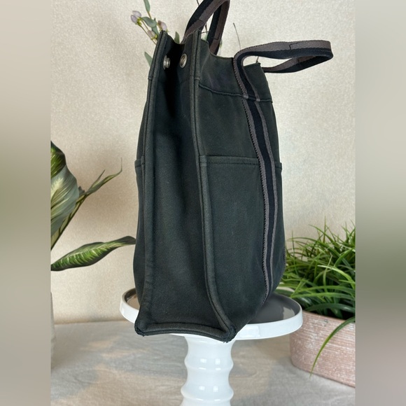 Vintage Hermes Fourre Tout Canvas Tote Bag - Picture 10 of 16